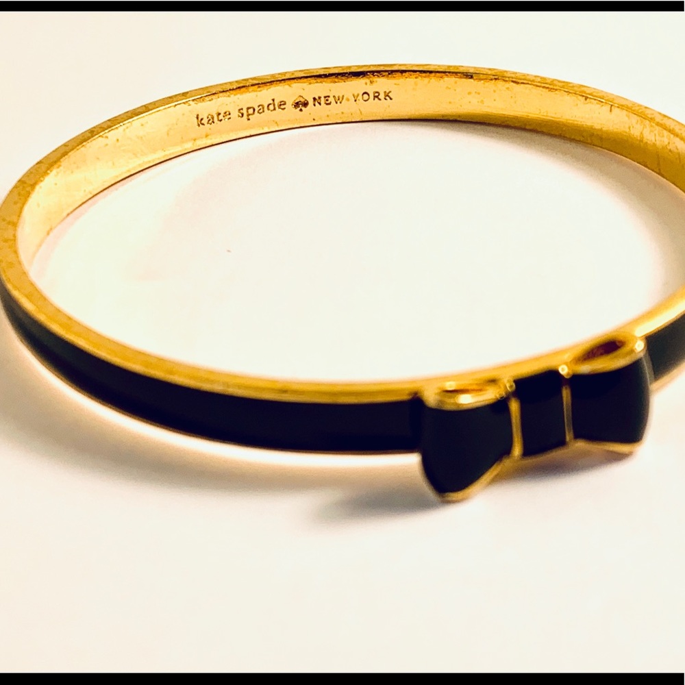 Kate Spade Black/ Gold Bangle